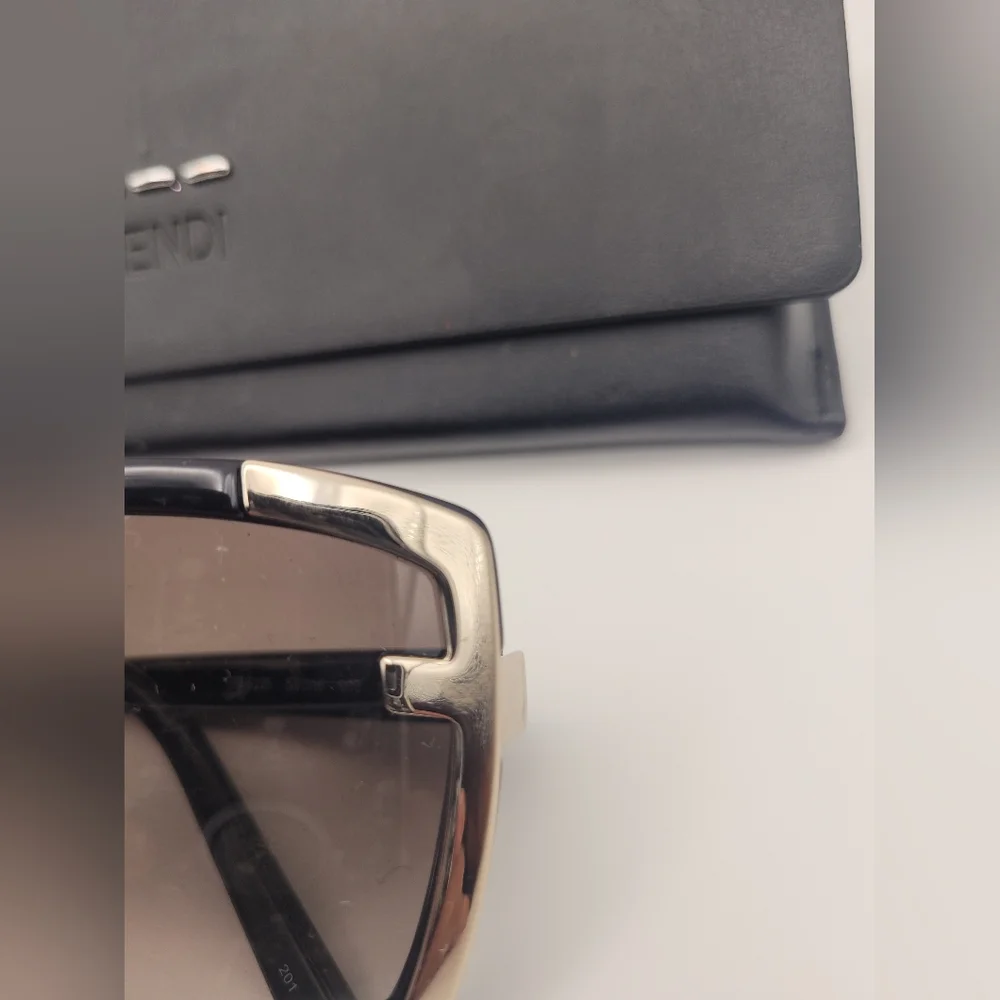 Fendi F Women's Black Sunglasses